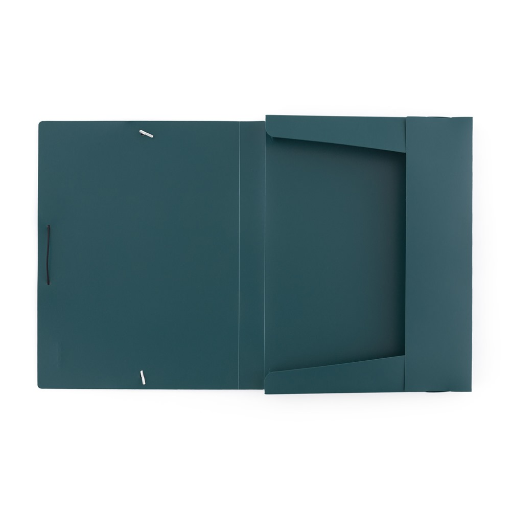Krabice PP s gumou A4 VERDE zelená
